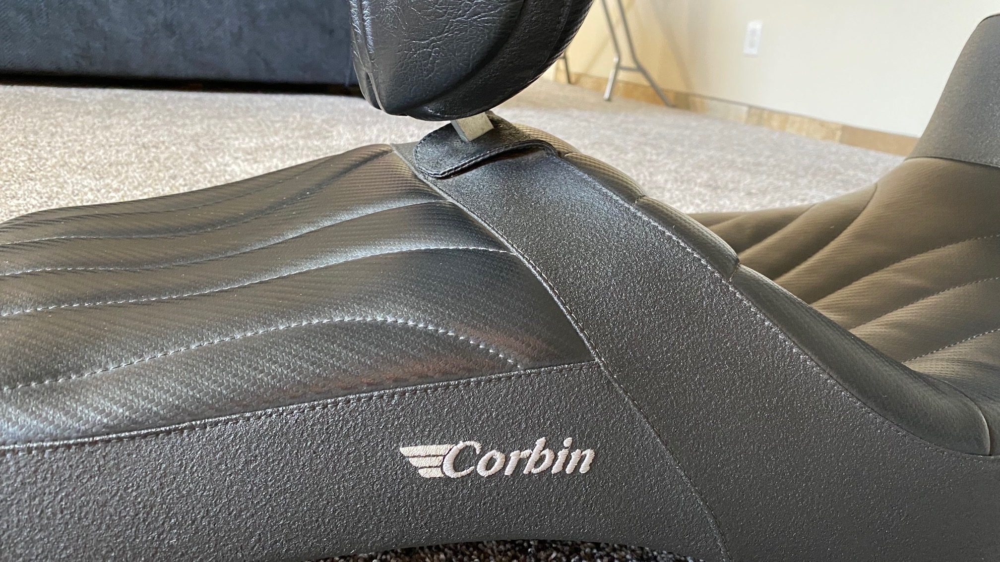BMW R1200RT, R1200 RT, 2005-2013 Corbin Low Seat Heated With Backrest